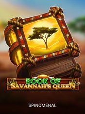 Book Of Savannah's Queen slot by Spinomenal