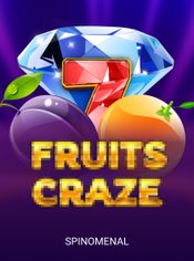 Fruits Craze slot by Spinomenal