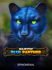 Majestic Blue Panther slot by Spinomenal