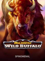 Majestic Wild Buffalo slot by Spinomenal