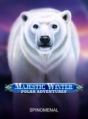 Majestic Winter - Polar Adventures slot by Spinomenal