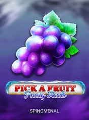 Pick A Fruit - Frosty Reels slot by Spinomenal
