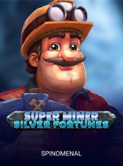 Super Miner - Silver Fortunes slot by Spinomenal