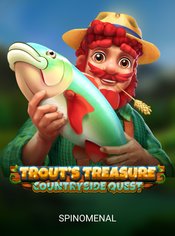 Trout's Treasure - Countryside Quest slot by Spinomenal
