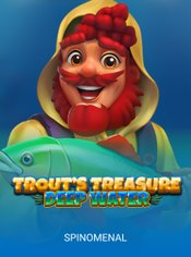 Trout's Treasure - Deep Water slot by Spinomenal