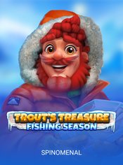 Trout's Treasure - Fishing Season slot by Spinomenal