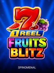 1 Reel - Fruits Blitz slot by Spinomenal