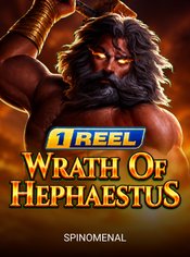 1 Reel - Wrath Of Hephaestus slot by Spinomenal