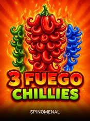 3 Fuego Chillies slot by Spinomenal