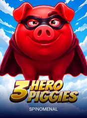 3 Hero Piggies slot by Spinomenal
