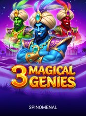 3 Magical Genies slot by Spinomenal
