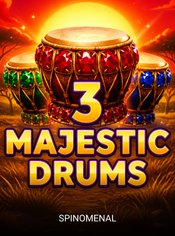 3 Majestic Drums slot by Spinomenal
