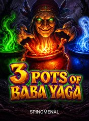 3 Pots of Baba Yaga slot by Spinomenal