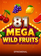 81 Mega Wild Fruits slot by Spinomenal