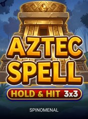 Aztec Spell - Hold & Hit 3x3 slot by Spinomenal