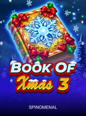 Book Of Xmas 3 slot by Spinomenal