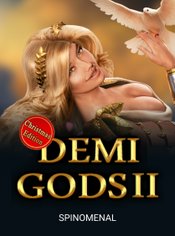Book of Demi Gods II Christmas Edition slot by Spinomenal