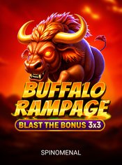 Buffalo Rampage - Blast The Bonus 3x3 slot by Spinomenal
