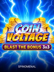 Coin Voltage - Blast the Bonus 3x3 slot by Spinomenal