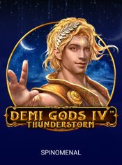 Demi Gods IV - Thunderstorm slot by Spinomenal