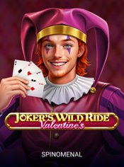 Joker's Wild Ride - Valentine's slot by Spinomenal