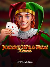 Joker's Wild Ride - Xmas slot by Spinomenal