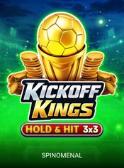 Kickoff Kings - Hold & Hit 3x3 slot by Spinomenal