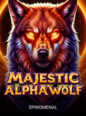 Majestic Alpha Wolf slot by Spinomenal