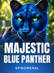 Majestic Blue Panther