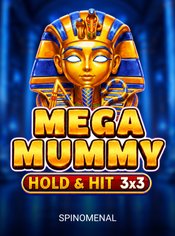 Mega Mummy - Hold & Hit 3x3 slot by Spinomenal