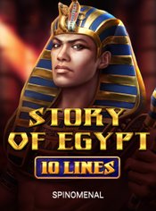 Story Of Egypt 10 Lines slot by Spinomenal