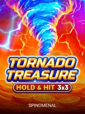 Tornado Treasure - Hold & Hit 3x3 slot by Spinomenal