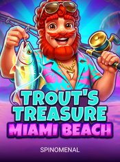 Trout's Treasure - Miami Beach slot by Spinomenal