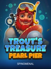 Trout's Treasure - Pearl Pier slot by Spinomenal