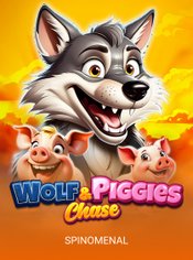 Wolf & Piggies Chase slot by Spinomenal