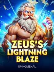 Zeus's Lightning Blaze slot by Spinomenal