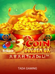 3 Coin Golden OX slot by TaDa Gaming