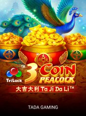 3 Coin Golden Peacock slot by TaDa Gaming