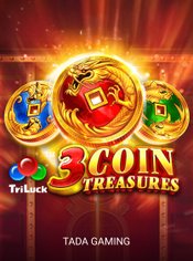 3 Coin Treasures slot by TaDa Gaming