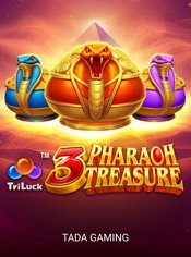 3 Pharaoh Treasure slot by TaDa Gaming