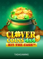 Clover Coins 4x4 slot by TaDa Gaming