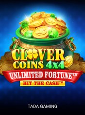 Clover Coins 4x4 Unlimited Fortune slot by TaDa Gaming