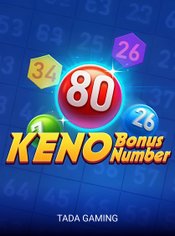 Keno Bonus Number slot by TaDa Gaming
