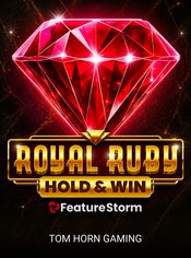 Royal Ruby FeatureStorm slot by Tom Horn Gaming