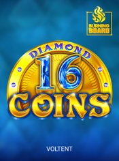 16 Coins Diamond Burning Board slot by VoltEnt (Wazdan)