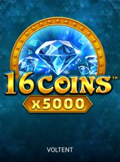 16 Coins x5000 slot by VoltEnt