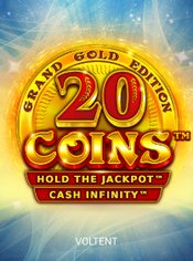 20 Coins Grand Gold Edition slot by VoltEnt (Wazdan)