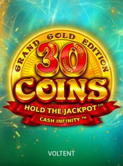 30 Coins Grand Gold Edition slot by VoltEnt (Wazdan)