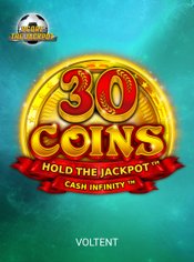 30 Coins Score the Jackpot slot by VoltEnt (Wazdan)