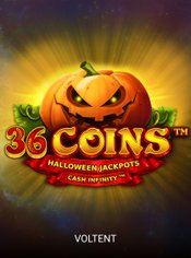 36 Coins Halloween Jackpots slot by VoltEnt (Wazdan)
